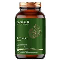 Doctor Life L-Teanine 200mg na wsparcie koncentracji i relaksu 120 kaps.