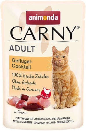 ANIMONDA Carny KITTEN Mix Drobiowy 85g