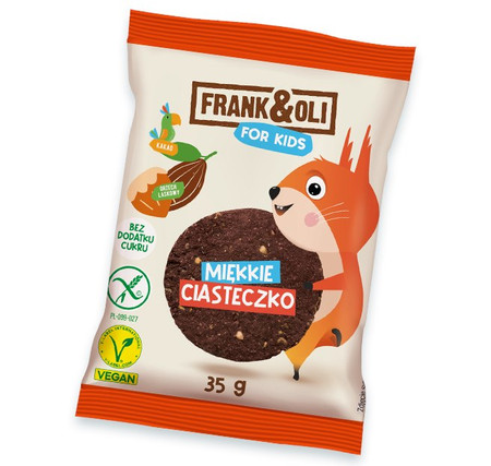 Ciasteczko KIDS z kakao i orzechem laskowym 35 g