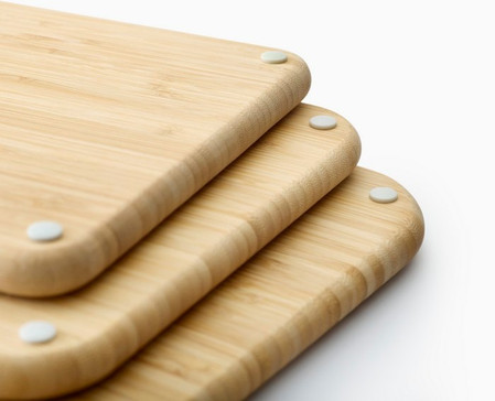 JJ-Zestaw 3 desek na stojaku 4el. Nest Bamboo