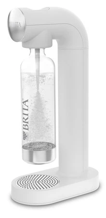 Brita Saturator sodaONE biały - system nagazowywania + cylinder BRITA CO₂ + butelka plastikowa 0,8l
