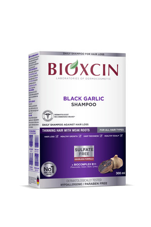 BIOTA BIOXCIN/BIOXSINE D.G. SZAMPON Z CZARNYM CZOSNKIEM 300ml