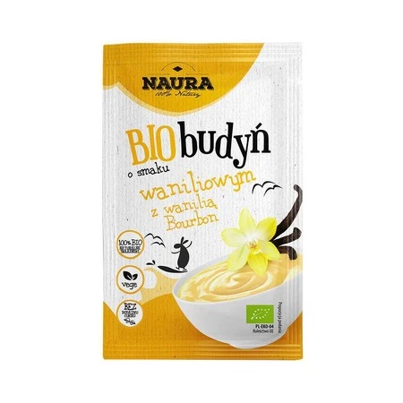 Zestaw 10x Budyń o smaku waniliowym BIO 38 g