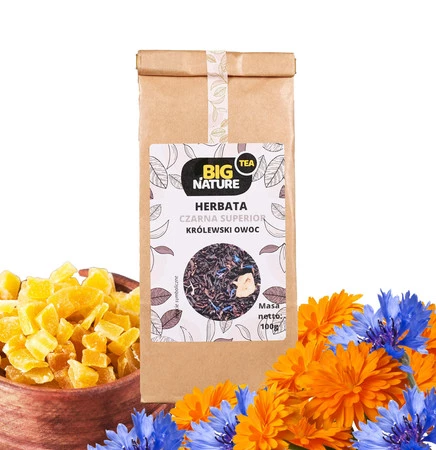 Herbata czarna SUPERIOR KRÓLEWSKI OWOC 100g