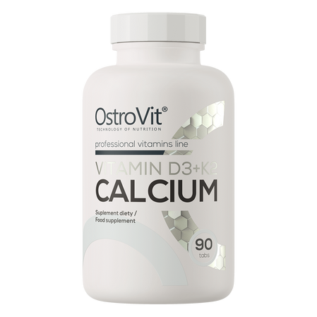 OSTROVIT Witamina D3 + K2 + Wapń 90 tabl.