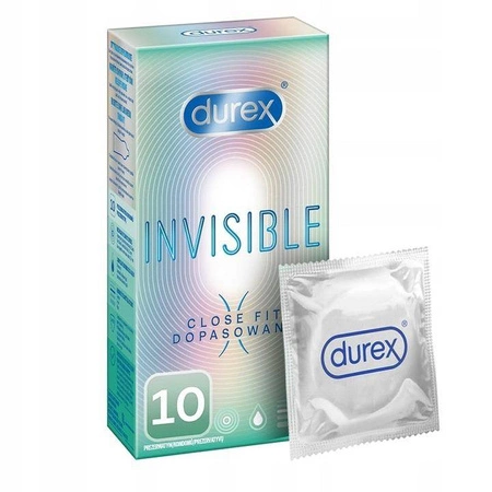 Durex Invisible Close Fit prezerwatywy 10szt