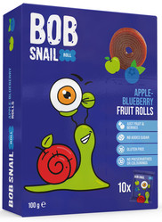 Bob Snail Przekąska jabłko - borówka 100g