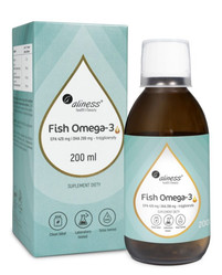 Aliness Fish Omega 3 Trójglicerydy 18/12, 200ml
