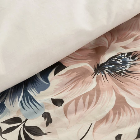 Komplet pościeli bawełnianej Sonia 33, 140 x 200 cm, Jasnobeżowy