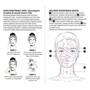 Sattva Ajurwedyjska różdzka do masażu twarzy i ciała Copper Kansa Double Sided