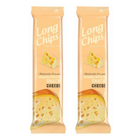 Zestaw 2x Chipsy ziemniaczane o smaku sera 75 g