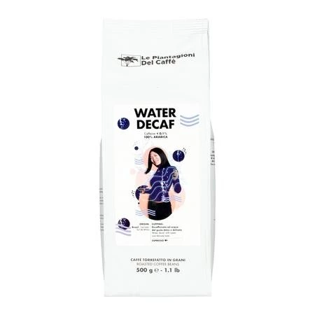 Le Piantagioni del Caffe - Water Decaf - Kawa bezkofeinowa 500g