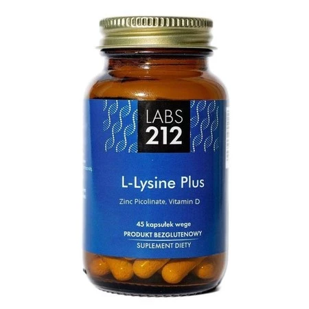 Labs212 L-Lysine PLUS 45 kaps.