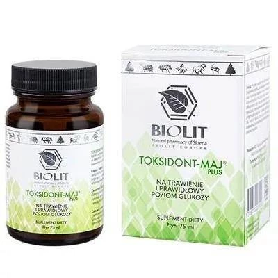 Biolit Toksidont Maj Plus75 ml płyn Na trawienie