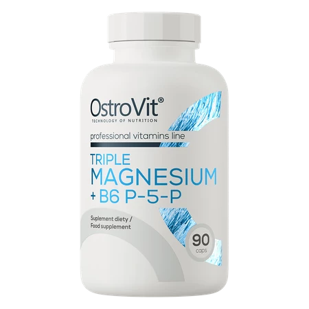 OSTROVIT Triple Magnesium + B6 P-5-P (90 kaps.)