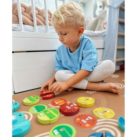 TOOKY TOY Klocki Zwierzęta Gra Zręcznościowa