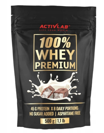 ActivLab 100% Whey Premium odżywka białkowa 500g smak kokos z czekoladą