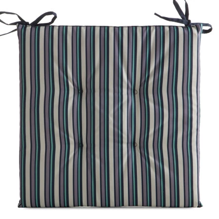 Poduszka na krzesło szerokość: 43 cm, długość: 43 cm, kolor: granatowy