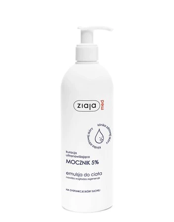 Ziaja Med, Mocznik 5% emulsja do ciała − 400 ml
