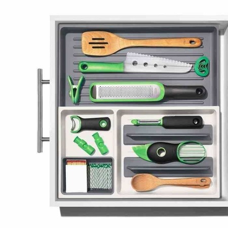 OXO-Organizer regulowany do szuflad L szaryGoodGri