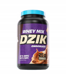 WK DZIK Odżywka Białkowa Mix WPC & WPI 726 g smak mleczna czekolada