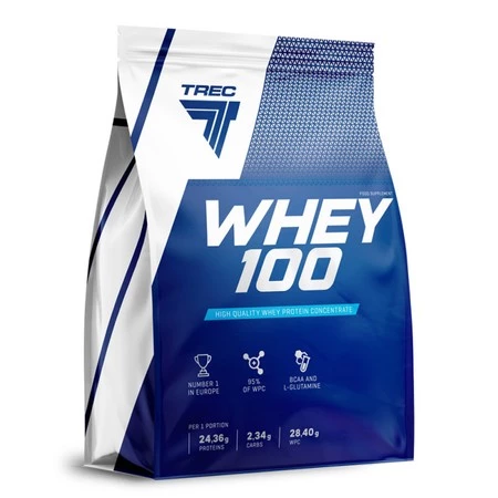 Trec odżywka białkowa WHEY 100 2275g smak brownies