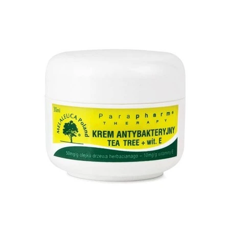 Melaleuca − Tea Tree, krem antybakteryjny z witaminą E − 30 ml