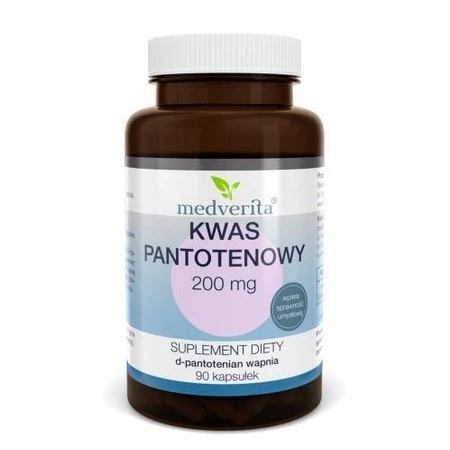 Medverita Kwas Pantotenowy 200 mg  90 kap