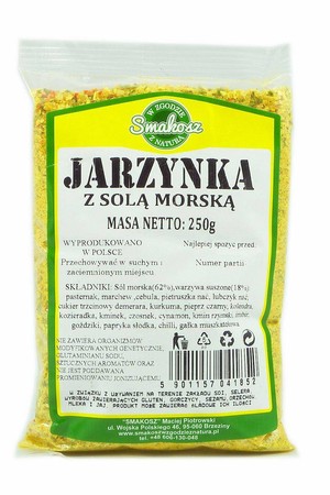Smakosz − Jarzynka z solą morską − 250 g