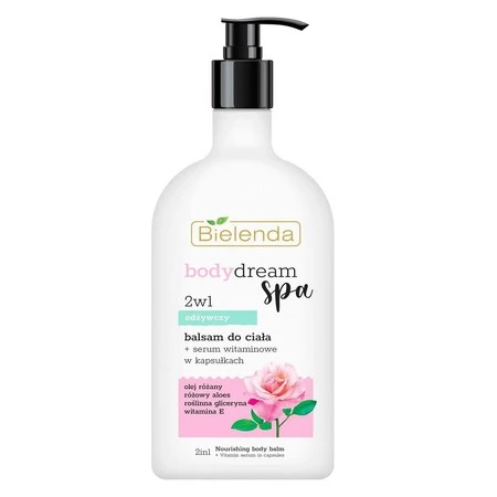 Body Dream Spa 2w1 odżywczy balsam do ciała + serum witaminowe w kapsułkach 350ml