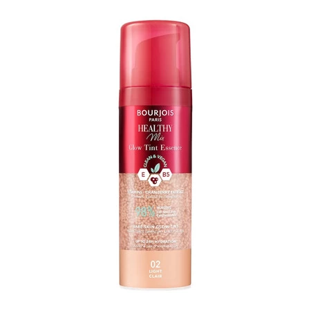 Healthy Mix Glow Tint Essence pielęgnująca esencja wyrównująca koloryt 02 Light 30ml