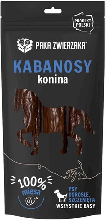 PAKA ZWIERZAKA Kabanosy z Koniny 3szt.