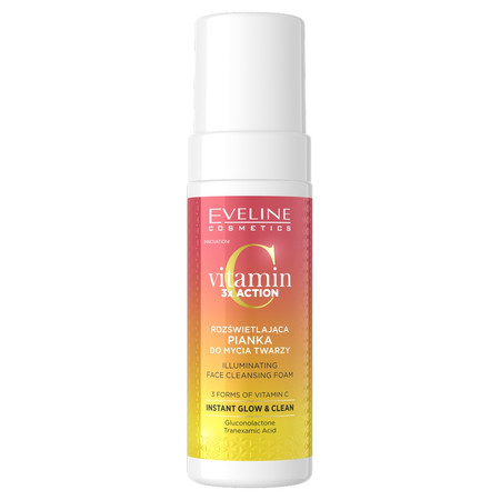 Vitamin C 3x Action rozświetlająca pianka do mycia twarzy 150ml