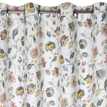 ZASŁONA GOTOWA KRISTAL 140 X 250 CM BIAŁY