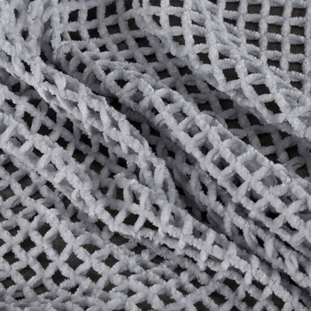 FIRANA GOTOWA NELI 140 X 250 CM SREBRNY