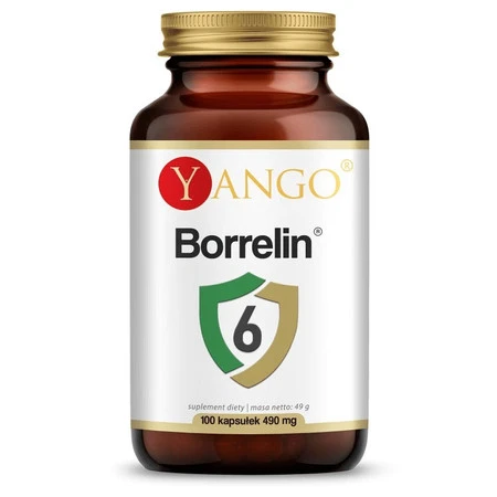 Borrelin 400mg suplement diety 100 kapsułek