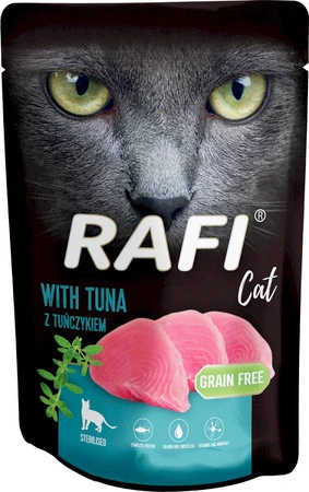 DOLINA NOTECI RAFI Cat Sterilised Tuńczyk bez zbóż 100g