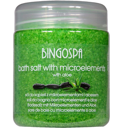 Sól do kąpieli z mikroelementami i aloesem 550g