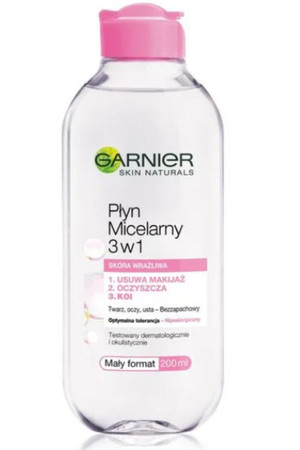 Skin Naturals płyn micelarny 3w1 skóra wrażliwa 400ml