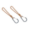 Lassig Casual Label Uniwersalne sznurkowe zaczepy do torby do wózka 2 szt. camel vanilia