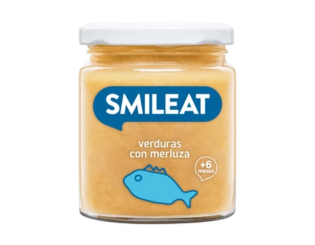 Smileat, BIO Słoiczek z ekologicznymi warzywami i morszczukiem po 6 miesiacu 230g