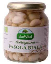 EkoWital − Fasola biała w zalewie BIO − 360 g / 240 g