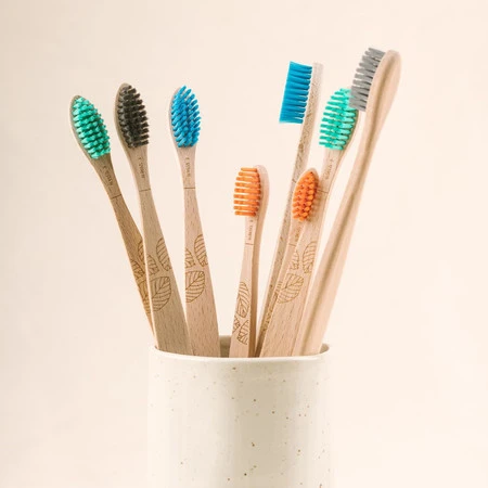 Georganics, GeoKids, Szczoteczka do zębów z drzewa bukowego, dla dzieci