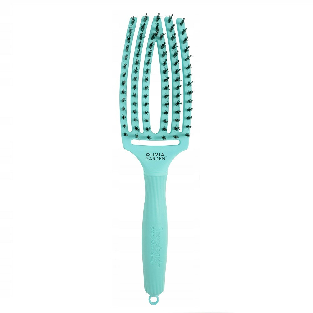 Olivia Garden Fingerbrush Combo M Mint, szczotka do włosów