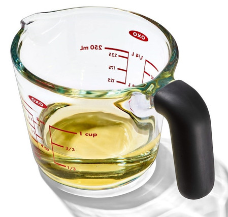 OXO-Miarka szklana 0,25l. Good Grips
