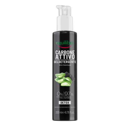 Equilibra żel do mycia z aktywnym węglem 200ml