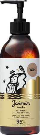 Yope Jaśmin & Tonka – naturalny żel pod prysznic 400ml