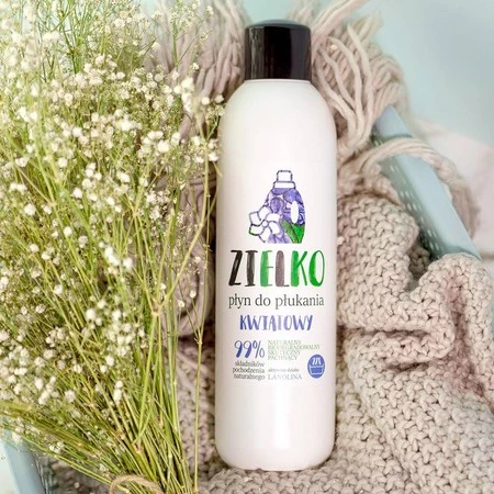 Zielko - Płyn do płukania. Kwiatowy - 1000 ml