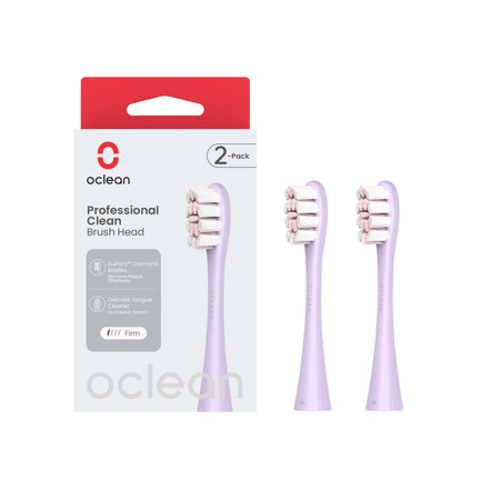 OCLEAN KOŃCÓWKI Professional Clean 2szt. FIOLETOWY P1C13