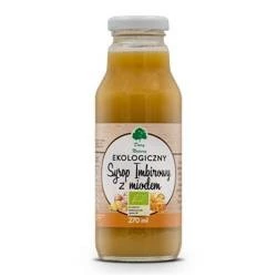 SYROP IMBIROWY Z MIODEM BIO 270 ml - DARY NATURY